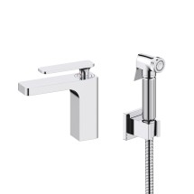 Смеситель для раковины с гигиеническим душем Timo Torne 4360/00G хром — 