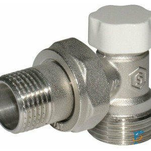 STOUT SVL Клапан запорно-балансировочный угловой, 1/2" х 3/4"ЕК (SVL-1166-000015)