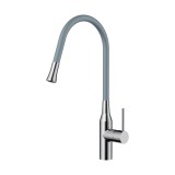 Смеситель OMOIKIRI Yatomi-BN-GR для кухни нержавеющая сталь — 