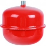 Расширительный бак для систем отопления CIMM ERE CE 6л &mdash;     Рабочая температура от -10°С до +100°С;
    Цвет красный;
    Материал сталь;
    Максимальное давление 6 атм;
    Сменная резиновая мембрана из пищевой резины EPDM.;
    Форма мембраны в виде мешка исключает соприкосновение воды с корпусом бака.;
    Экономичность системы благодаря использованию в качестве наполнителя азота вместо воздуха;
