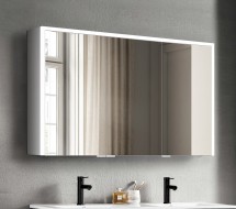 Зеркальный шкаф ESBANO ES-5012 120х70х15 см, с подсветкой — 