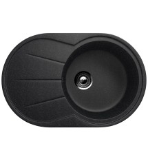 Односекционная реверсивная мойка ULGRAN U-503 черный — 