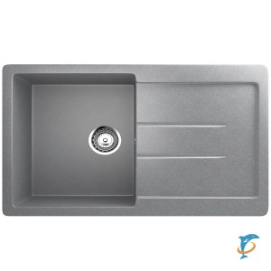 Односекционная реверсивная мойка ULGRAN U-507 графитовый (U-507-342)