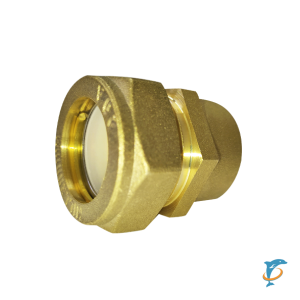 Муфта прямая для нержавеющей трубы Millennium с внутренней резьбой 20х1/2  (MNM1220)