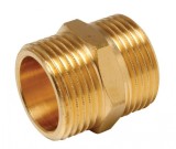 Ниппель TIM 1/2 (латунь) — Ниппель латунный используется для создания разъемных соединений на трубопроводах холодного и горячего водоснабжения.