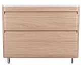 Тумба для комплекта Атлантика 100 Люкс PLUS напольная, ясень перламутр — 