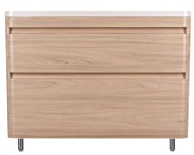 Тумба для комплекта Атлантика 100 Люкс PLUS напольная, ясень перламутр — 