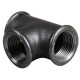 Чугунный тройник черный EE 1/2" г/г/г  (EE130 1/2)