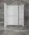 Зеркальный шкаф Style Line Стокгольм 60 белый рифленый софт