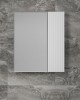 Зеркальный шкаф Style Line Стокгольм 60 белый рифленый софт — 