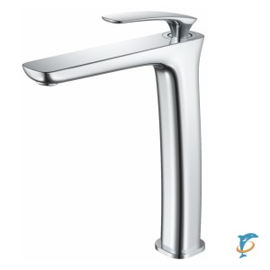 Смеситель для раковины HAIBA HB11616 высокий, латунь, хром  (HB11616)