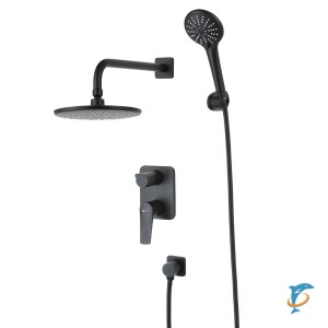 Смеситель Lemark Bronx LM3729BL для ванны и душа, встраиваемый (LM3729BL)