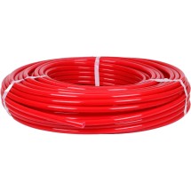 Труба ROMMER PEX из сшитого полиэтилена с кислородным слоем, красная, 20х2,0 (бухта 500 метров) — 
