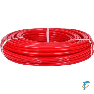 Труба ROMMER PEX из сшитого полиэтилена с кислородным слоем, красная, 20х2,0 (бухта 500 метров)  (RPX-0002-502020)