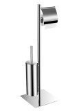Стойка с туалетным ершиком и бумагадержателем FS 083304 Cr &mdash; 