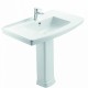 Раковина с пьедесталом Creo Ceramique ORLEANS 800х545х870  (OR3100+OR3110)