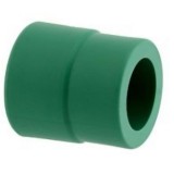Полипропиленовая муфта редукционная Baenninger 75x50 мм PP-R G8243 — Соединение прямое редукционное Baenninger из полипропилена PP-R модель G8243, PP-RCT модель G8243B