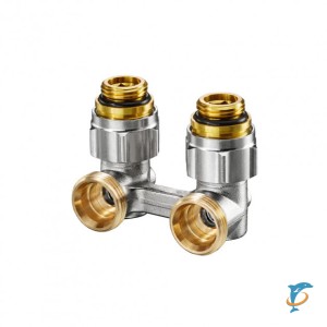 Присоединительный узел Oventrop Multiflex G 1/2 НР х G 3/4 НР (1015884)