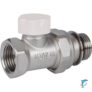 STOUT SVL Клапан запорно-балансировочный прямой 1/2" (с дополнительным уплотнением)  (SVL-1176-100015)