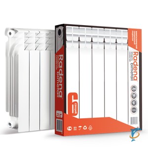 Биметаллический радиатор RADENA CS 500/100 6 секций  (CS 500/100 6 секций)