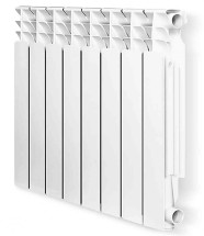 Радиатор литой алюминий ЗВЕЗДА 350х80 6 секций — 