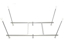 Сборный каркас к ванне AZARIO BELLA 160/165 см шпильки (AV.0020160K) &mdash; 