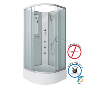 Душевая кабина Niagara NG-3302-14BKG (1000х1000х2000)  (33021424BKG)