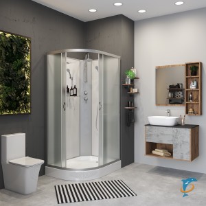 Душевая кабина Niagara NG-3312-14RBKT (1200х800х2100-2400)  (33121423RBKT)