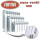 Биметаллический радиатор Rifar Base Ventil 500 10 секций  (Base Ventil 500 x10)