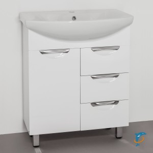 Мебель для ванной Style Line Жасмин 70 (ЛС-00000036 + 1.WH20.7.776 + ЛС-00000042)