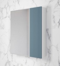 Зеркальный шкаф Style Line Стокгольм 60 графит софт — 