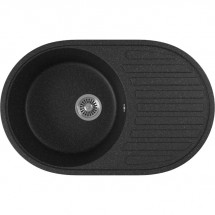 Кухонная мойка GreenStone GRS-18-308 черная — 