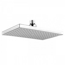 Душевая лейка верхняя Lemark LM8039C 1-функциональная, прямоугольная 250х160 мм, хром &mdash; 