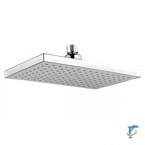Душевая лейка верхняя Lemark LM8039C 1-функциональная, прямоугольная 250х160 мм, хром  (LM8039C)