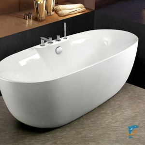 Ванна акриловая ESBANO Rome-SM белый со смесителем (ESVAROMESM)