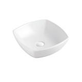 Раковина накладная Azario 420х420х135 белая AZ-2076 &mdash; 