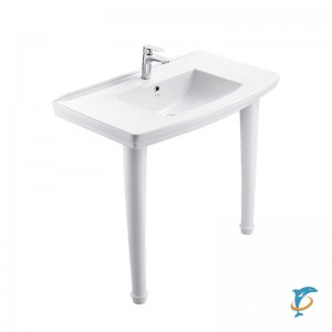 Раковина на двух ножках Creo Ceramique ORLEANS 800х545х865  (OR3100+OR3210)