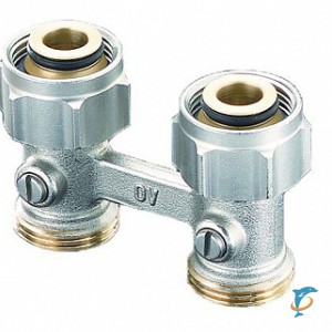 Присоединительный узел Oventrop Multiflex G 1/2 НР х G 3/4 НР арт.1015883 (1015883)