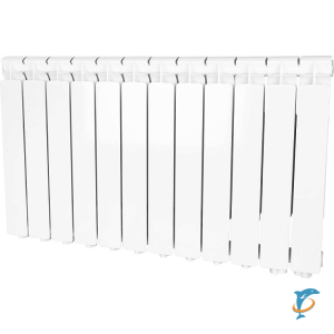 STOUT Bravo 500 12 секций радиатор алюминиевый нижнее правое подключение  (SRA-0120-050012)