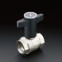 Шаровой кран Oventrop Optibal 1&quot; с термометром — Кран шаровой полнопроходной OVENTROP-Optibal с термометром