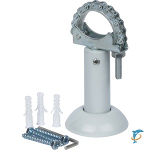 Напольный кронштейн для секционных радиаторов ROMMER 1шт (RAL9016)  (89577)