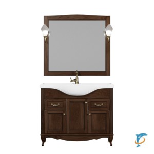 Комплект мебели ValenHouse Эллина 105 кальяри без пенала, фурнитура бронза  (Е105_КТЗКБ)