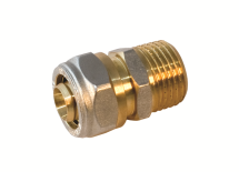 Муфта винтовая м/п Мillennium 16-1/2 нар.рез. — Для металлопластиковых труб
