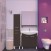 Мебель для ванной Misty Джулия 85 с зеркало-шкафом прямая коричневая