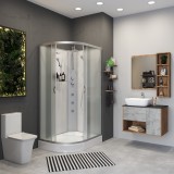 Душевая кабина Niagara NG-3312-14RBKTG (1200х800х2100-2400) — 