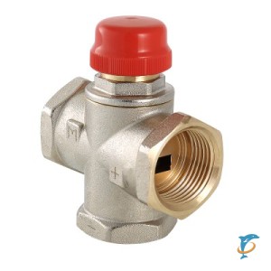 Трехходовой термостатический смесительный клапан VALTEC VT.MR01.N 1"  (VT.MR01.N.0603)