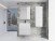 Зеркальный шкаф Style Line Стокгольм 70 белый рифленый софт