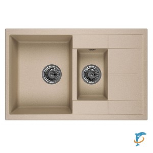 Мойка для кухни Granula 7802, ПЕСОК, гранит  (GR-7802 песок)