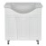 Тумба для комплекта Misty Рио-80 прямая белая эмаль