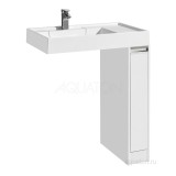 Тумба с раковиной Aquaton Лондри 200 для стиральной машины — 